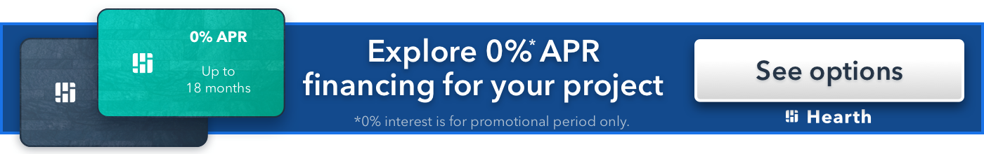 0% APR Financing Banner - CLICK TO LEARN MORE